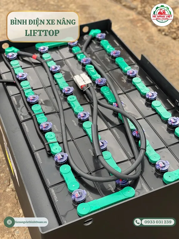 Bình điện xe nâng Lifttop chính hãng