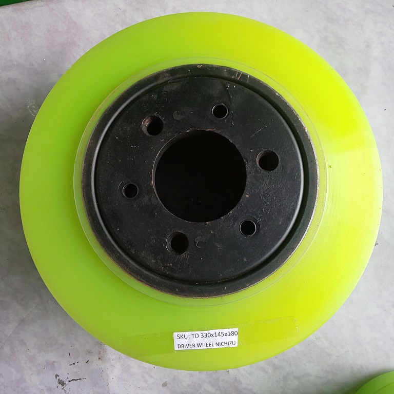 Bánh PU xe nâng hàng - Ảnh 10