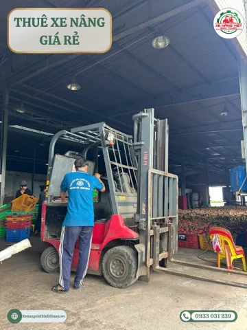 Thuê xe nâng giá rẻ