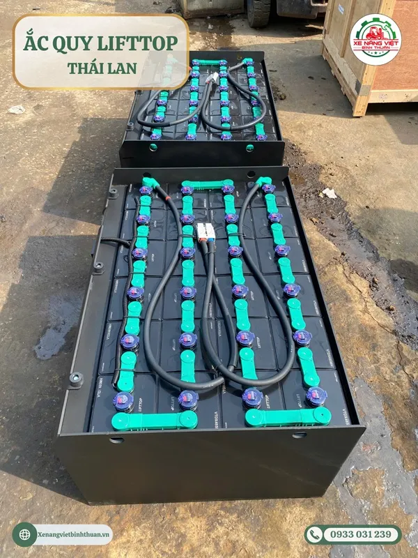 Bình ắc quy xe nâng điện Lifttop