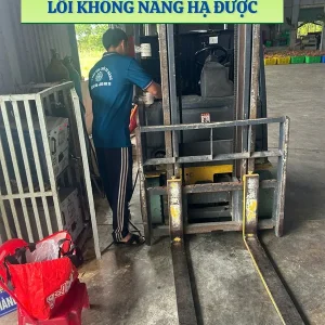 xe nang dien khong nang ha