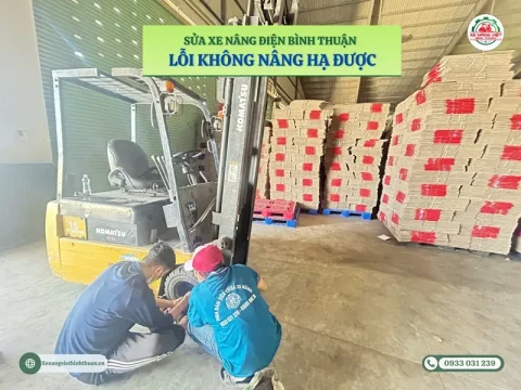 xe nang dien khong nang ha