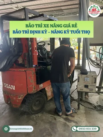 bao tri xe nang nissan