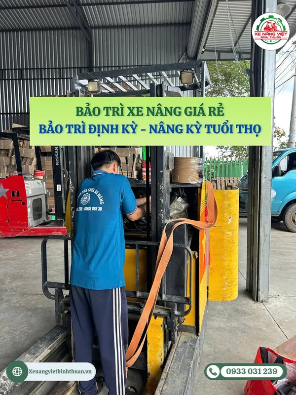 bao tri xe nang dinh ky gia re