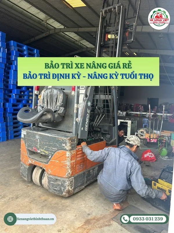 bao tri xe nang dinh ky gia re binh thuan