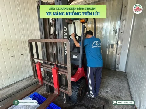 sua xe nang khong tien lui phan thiet