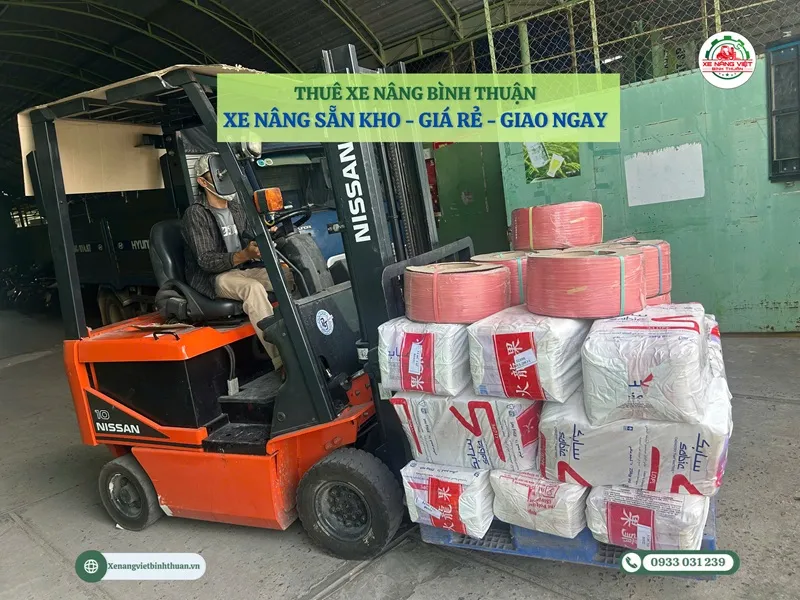 thue xe nang binh thuan gia re