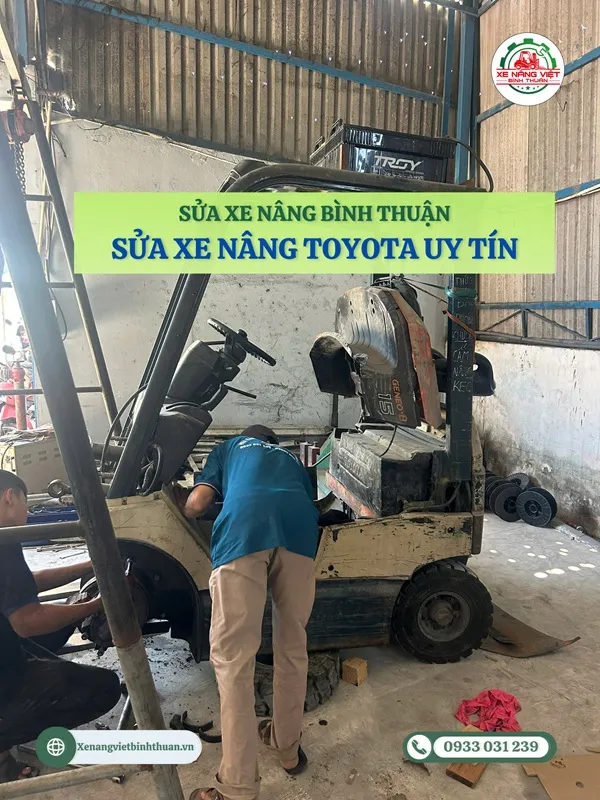 sua xe nang toyota