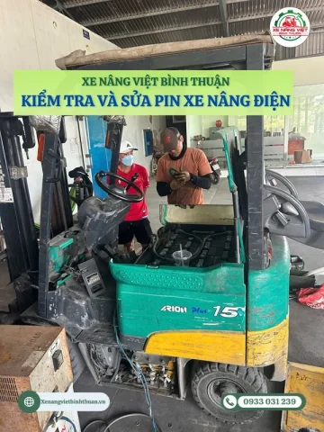 sua pin xe nang dien tai phan thiet binh thuan