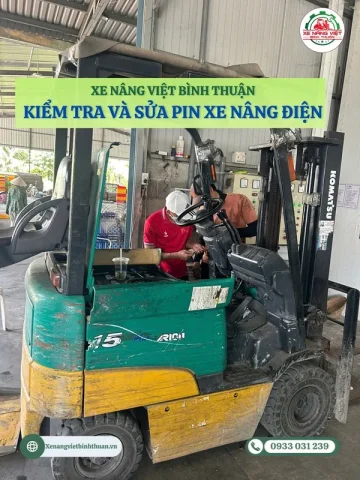 sua pin xe nang dien