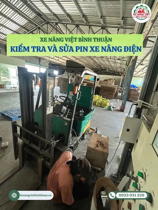 sua pin xe nang dien phan thiet