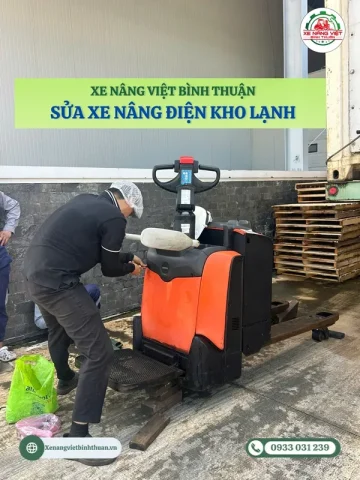 sua xe nang dien kho lanh 247